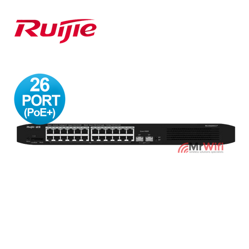 Ruijie Reyee RG-ES226GC-P 26-Port Managed PoE+ Switch with 2 SFP Ports